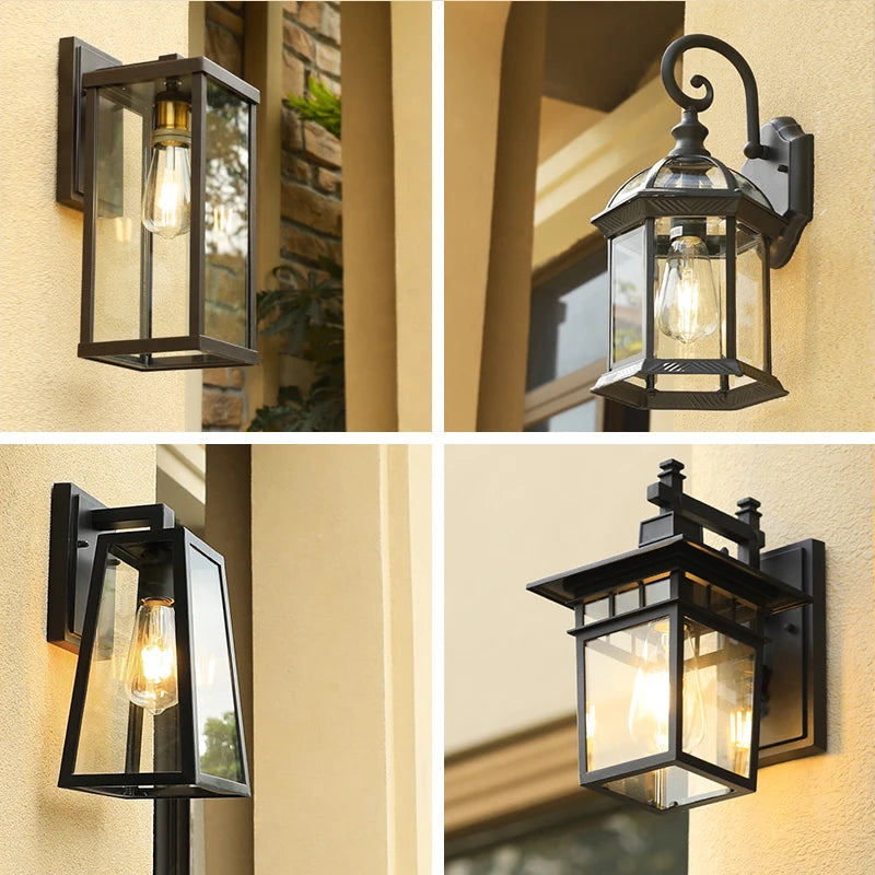 Outdoor Waterproof  Exterior Wall Lamp