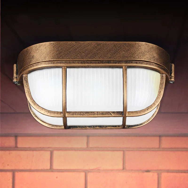 Retro Moisture Explosion-proof Vintage Outdoor Porch Light