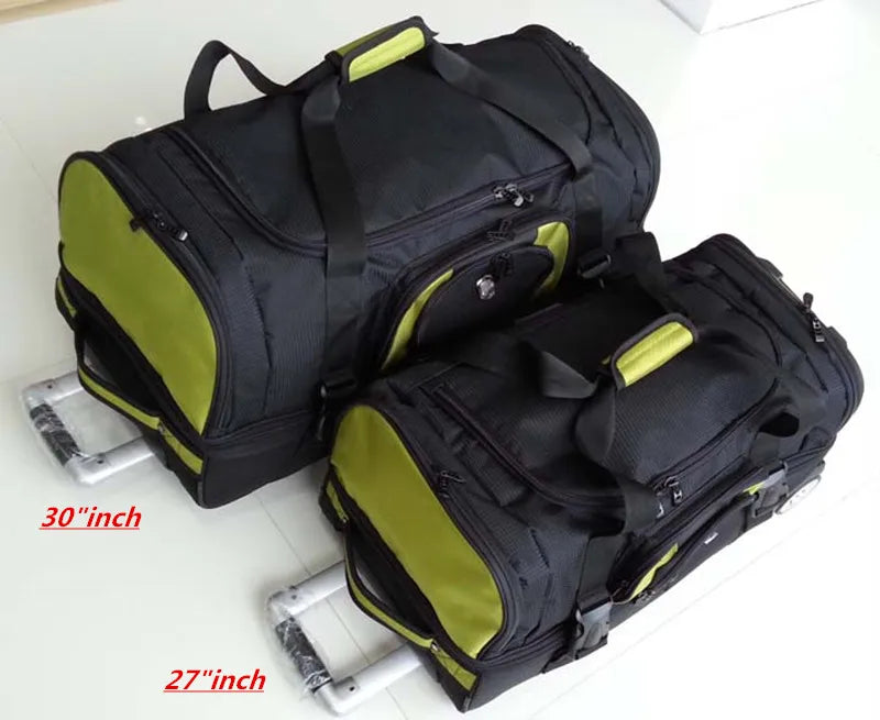 Waterproof High Capacity Travel Suitcase Oxford Cloth Bag Women Trolley Case ,Men 27"30" Inch Box Rolling Luggage