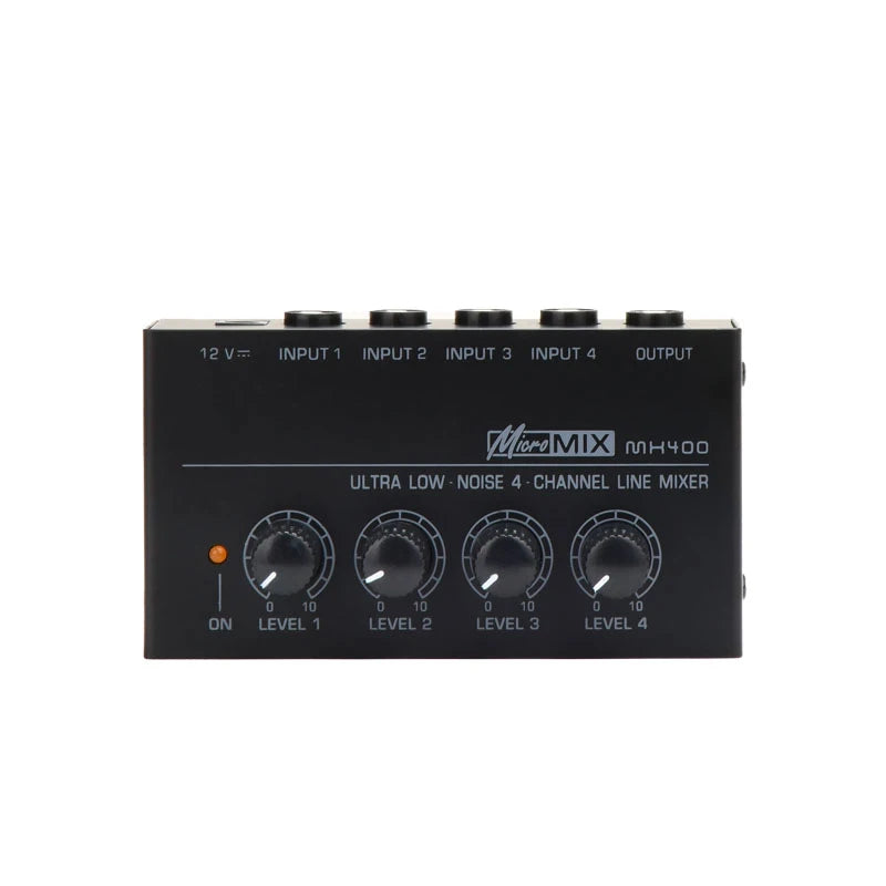 Mix400 - Four-channel mixer - Enhance output power & alter sound quality