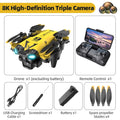New B9 Pro RC Drone 4K 1080P Wide Angle Dual HD Camera Foldable Quadcopter WiFi FPV Altitude Hold，