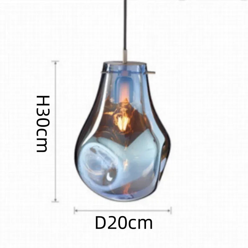 Modern Creative Colorful Glass Chandelier