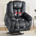 Large Power Lift Recliner Chair with Massage, Heat, and USB
