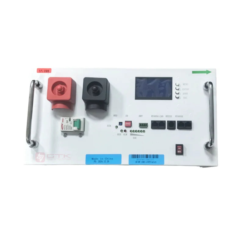 GTK 6000+Cycles Wall Mounted 48V 50Ah 100Ah 150Ah 200Ah Lifepo4 Battery for 3KW 5KW 7KW Energy Storage PV Household Base Station