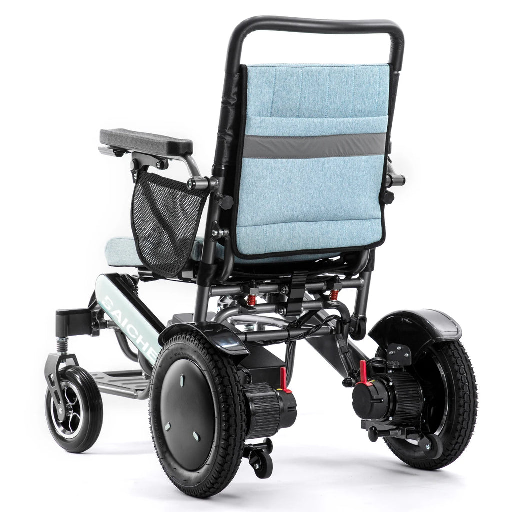 Baichen Ce Airline Approved Light Weight Portable Folding 24v Power Wheel Chair
