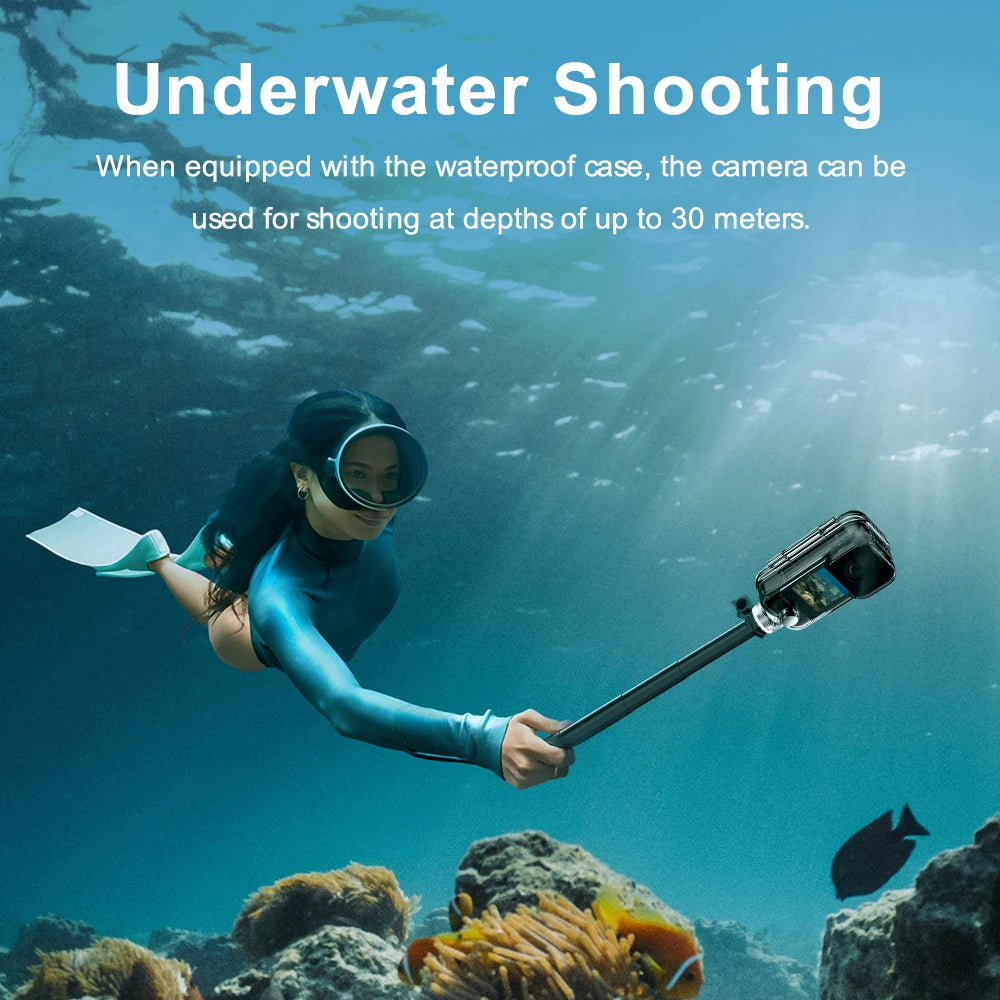 C300 Pocket Action Camera 4K FHD With Long Battery Life Video 30M Waterproof 5G WiFi Camera Sport Action Cam