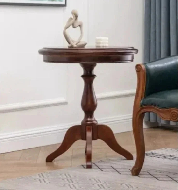 Armrest Beautiful Dining Chairs, Wood Rustic European Designer Leather Chair