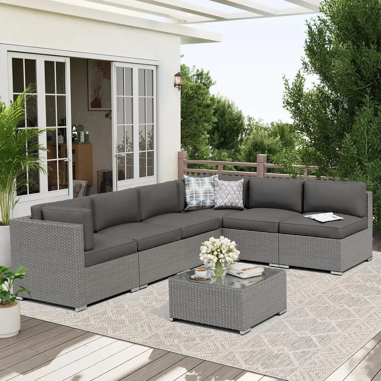 7-Piece Outdoor Patio Furniture Set