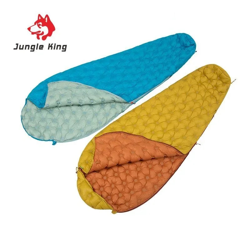 JUNGEL KING  Ultralight Outdoor  Mummy Style Duck Down Sleeping Bag