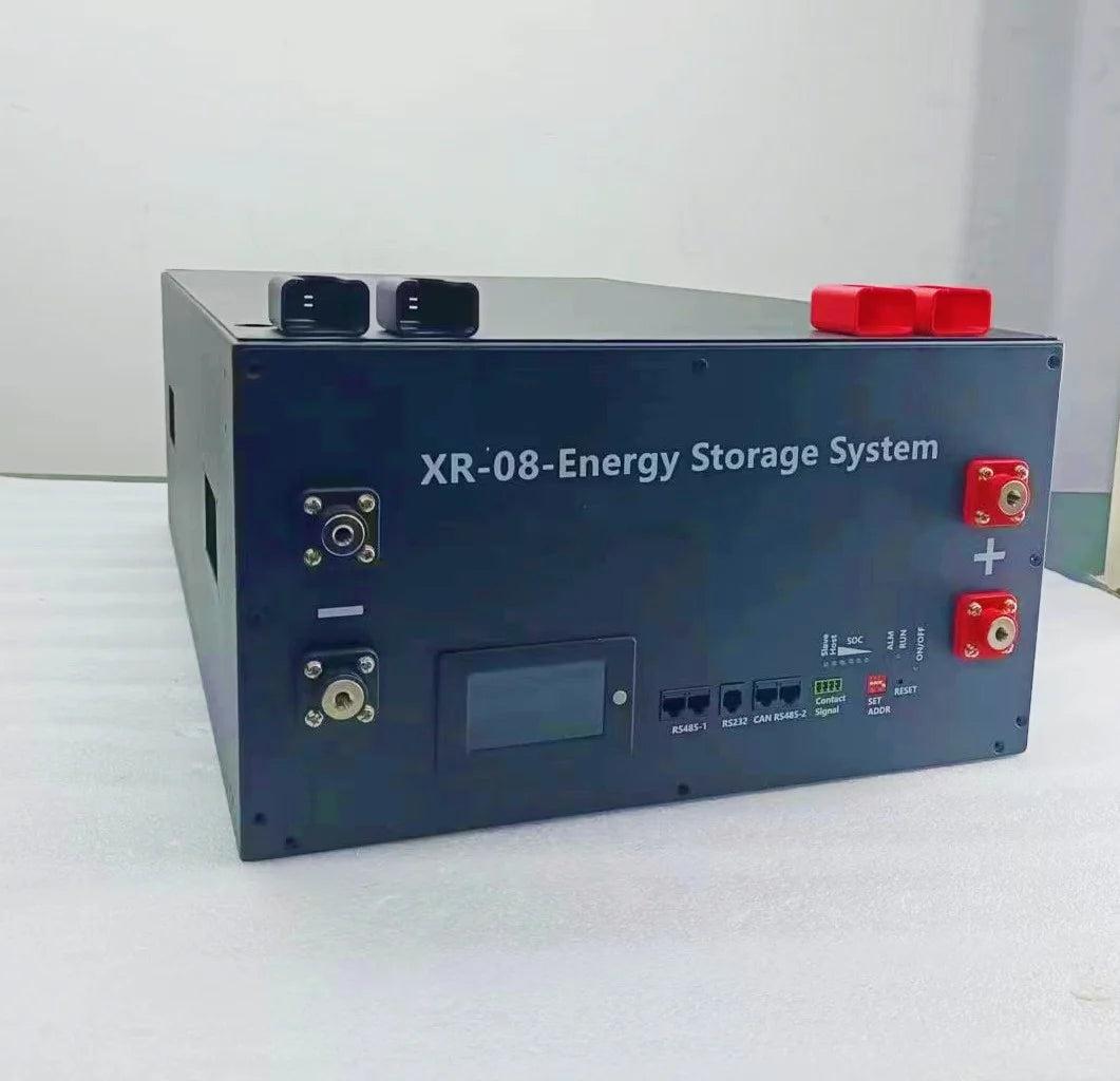 JK BMS-3.2 LCD XR08- 48V280AH Power Box LiFePO4 Battery Case Solar Home Energy Storage 16S 51.2v DIY Kit For EVE CATL 280 310AH