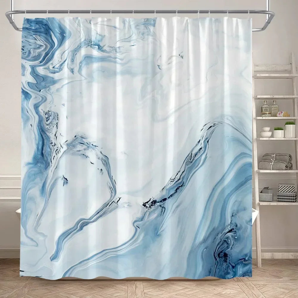 Abstract Art Bathroom Decor Door Rug Bath Mat Toilet Lid Cover