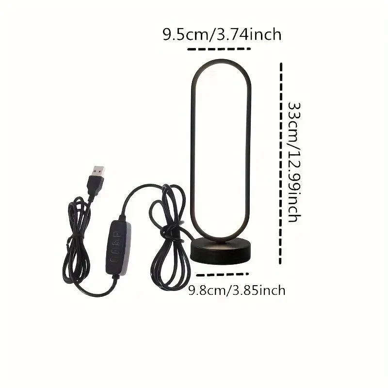 1Pcs Ring Table Lamp