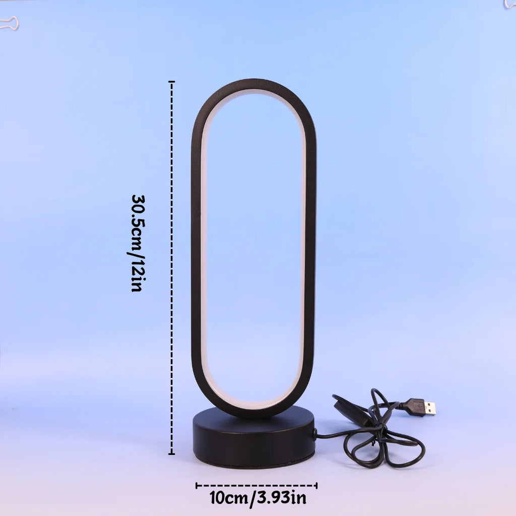 Minimalist Ring LED Desk Lamp,