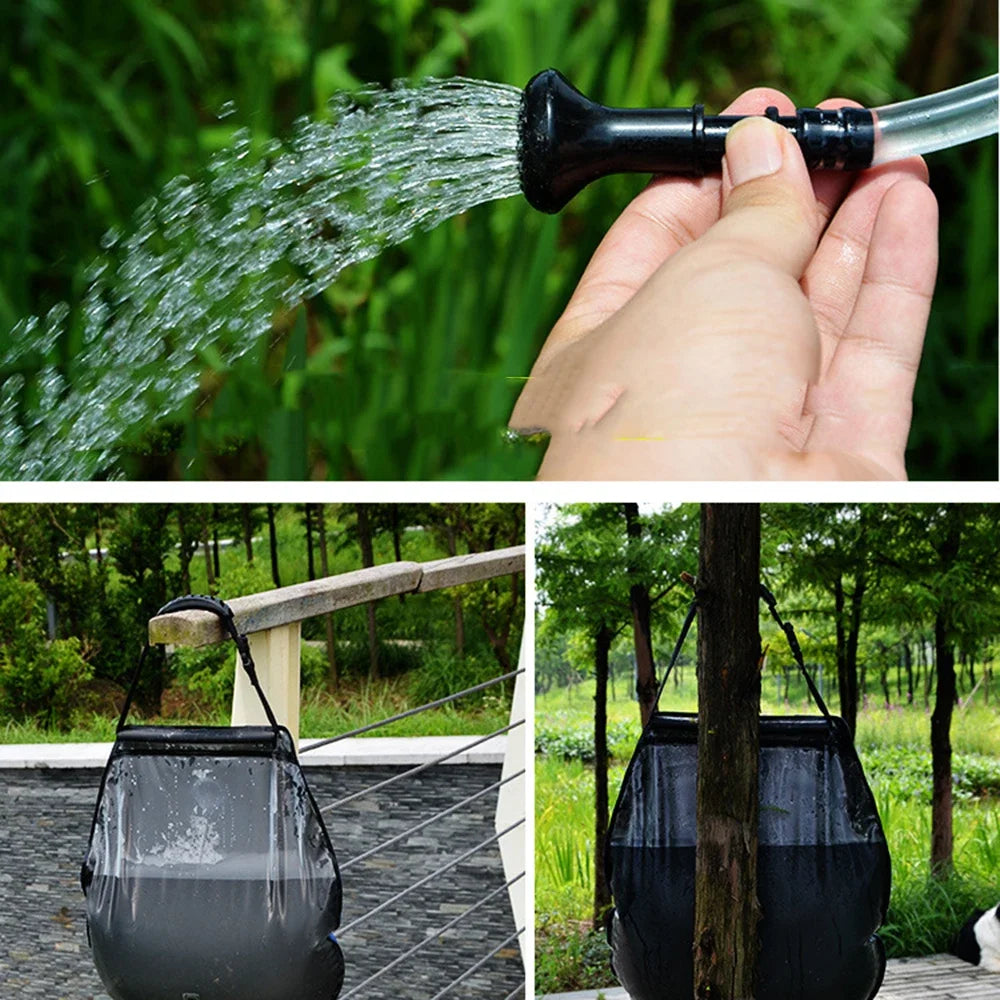 Solar Heated 20L Portable Shower Bag