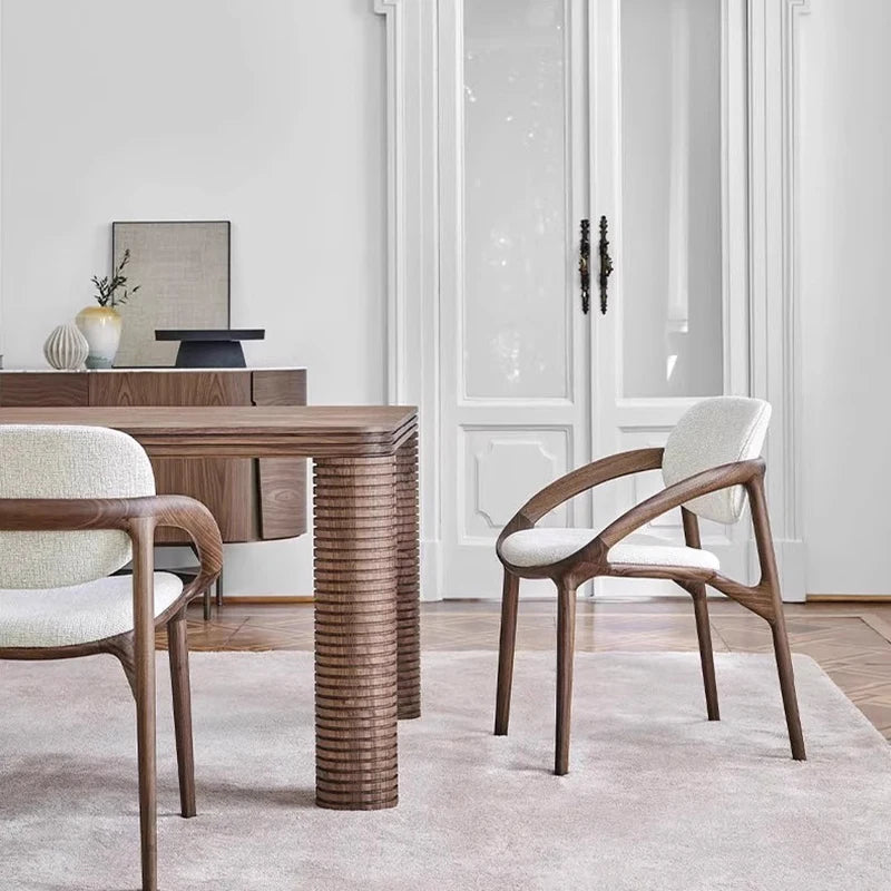 Luxury Design Wood Dining Chairs