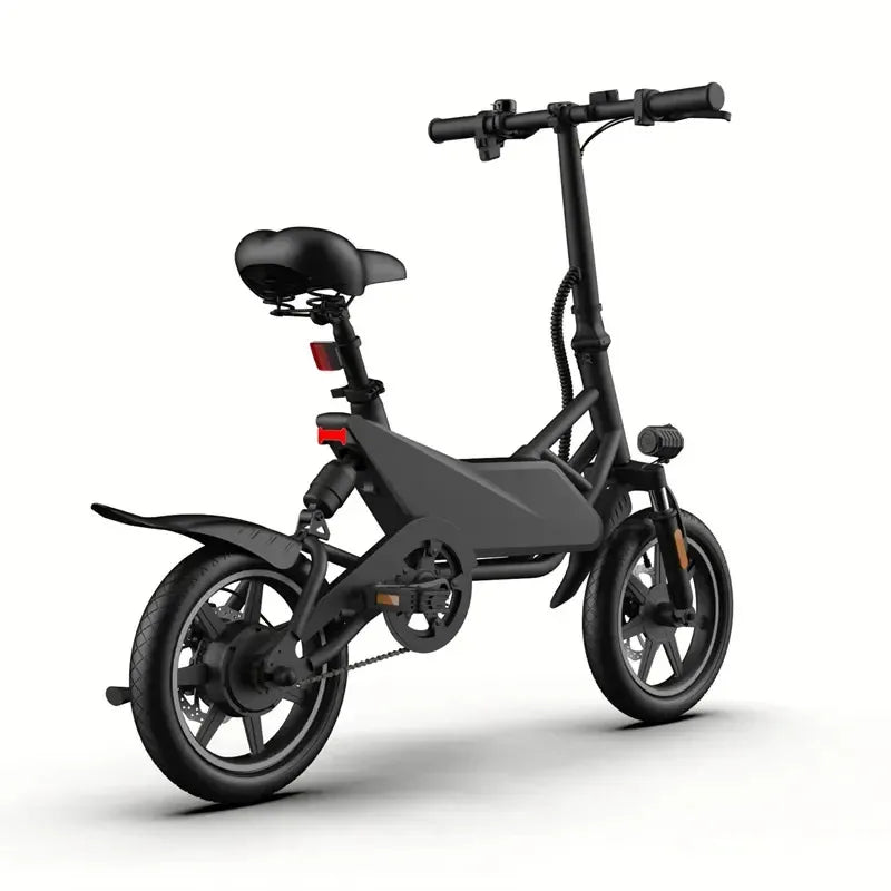 36V7.5AH foldable 14-inch lithium battery electric bicycle, 250W brushless motor
