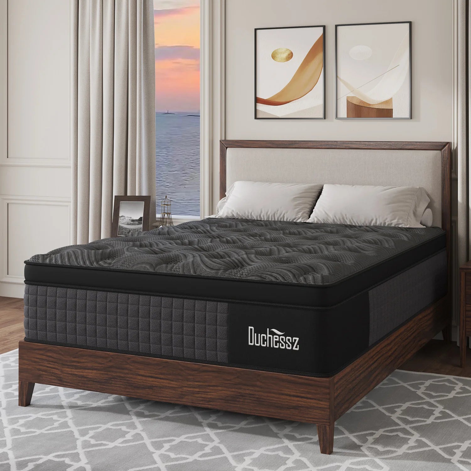10"12"14"Twin, Full, Queen, King Size Gel Memory Foam Pocket Spring Hydird Mattress In A Box, Medium Firm