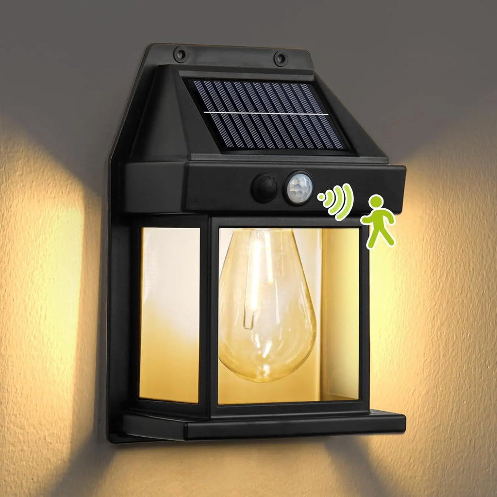 Solar Wall Lamp Outdoor 1/2 PCS Motion Sensor 3 Modes