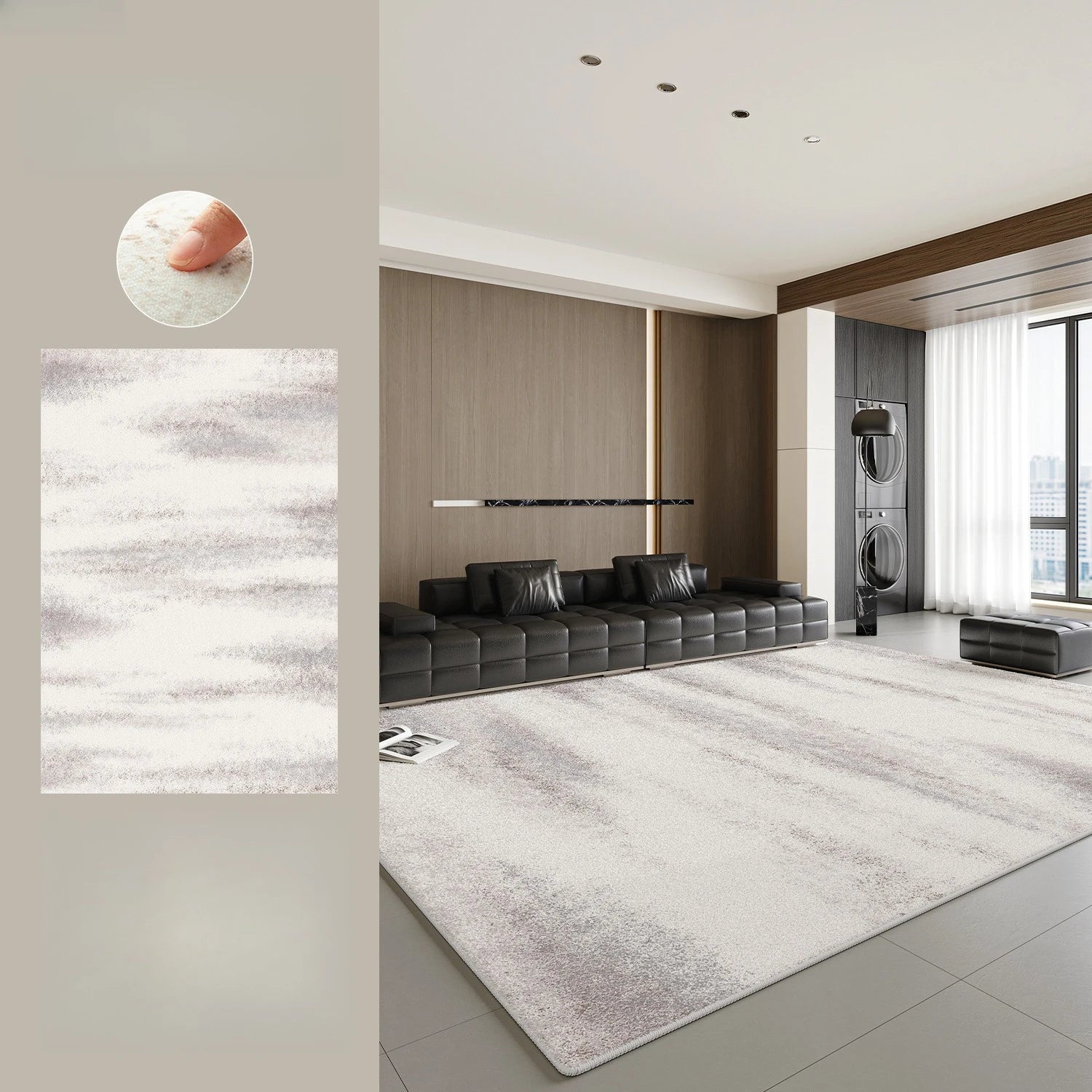 Modern Style Bedroom Decor Large Carpet Light Luxury Carpets for Living Room Fluffy Soft Lounge Floor Mat Thick Plush Study Rug