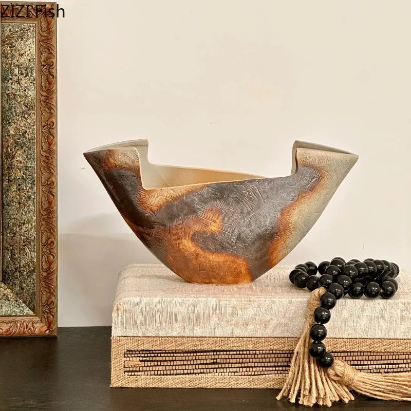 Creative Ceramic Vase, Abstract Handicrafts Table Decoration
