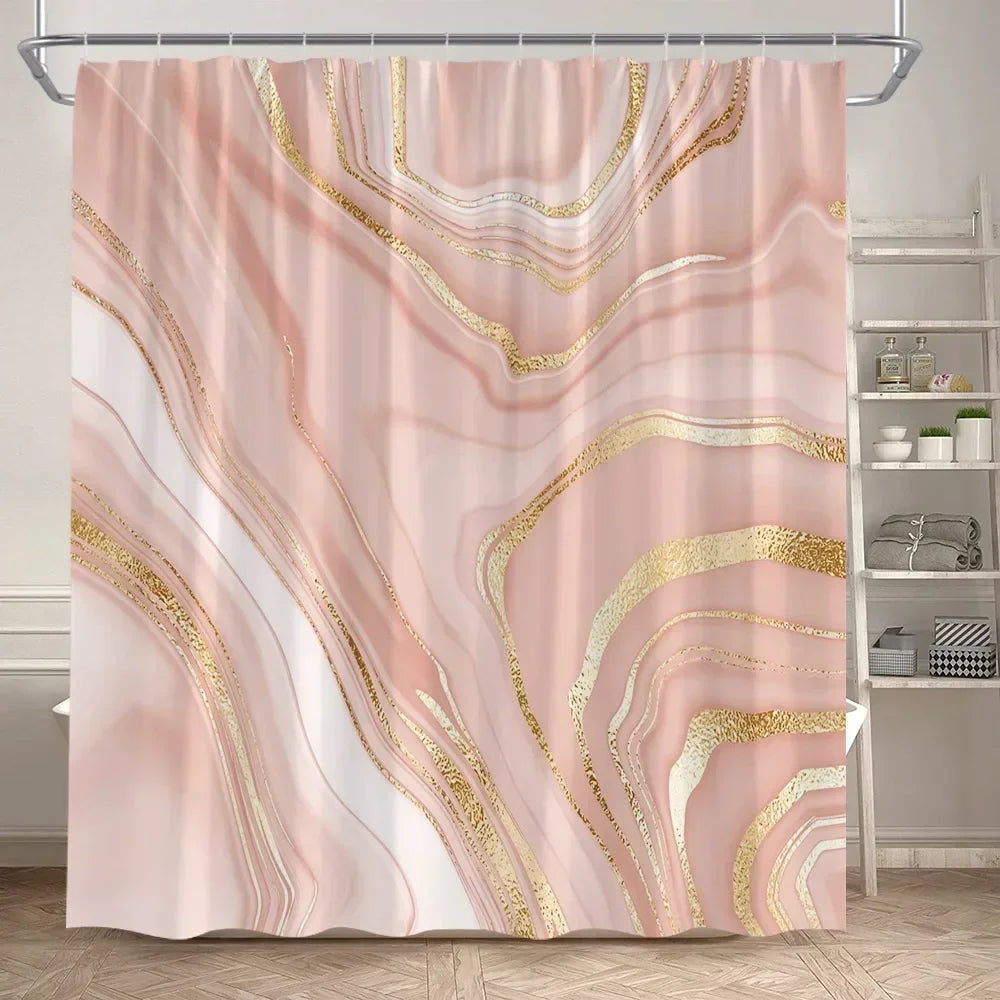 Abstract Art Bathroom Decor Door Rug Bath Mat Toilet Lid Cover