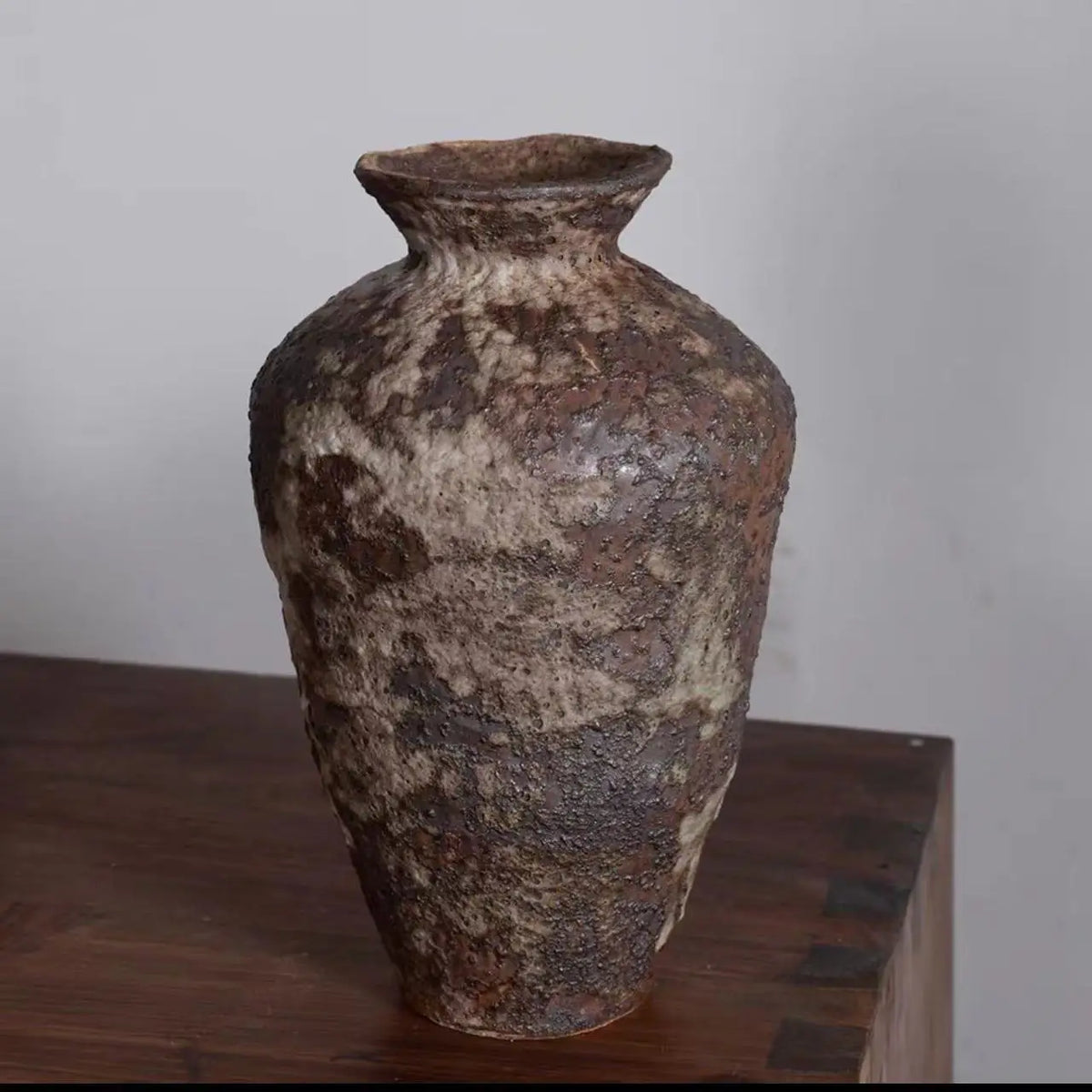 Pottery Pot Vase Retro Zen Tea Room Dining Table Ornaments