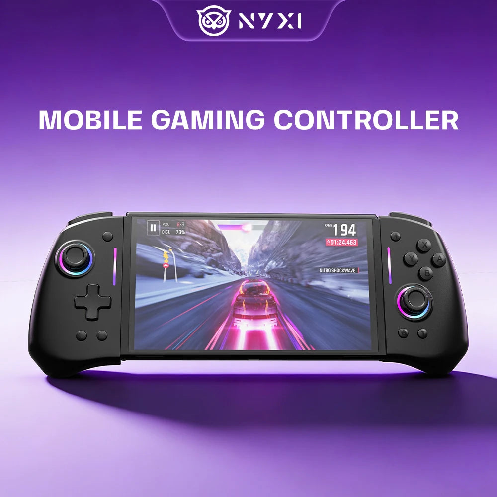 NYXI Hyperion Pro Wireless Controller for Nintendio Switch/Switch OLED, Hyperion switch controller with Hall Effect Joystick,