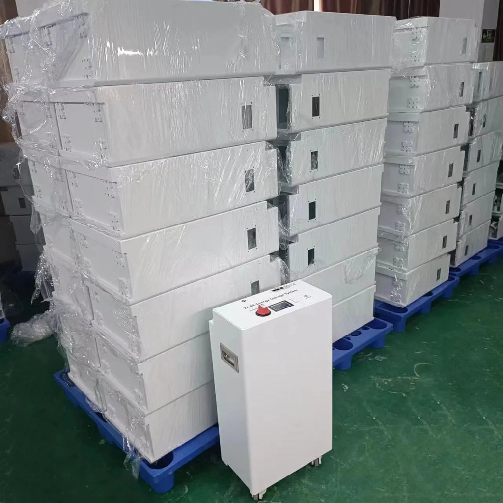 XR05-48V280AH Power Box LiFePO4 Battery Case  Solar Home Energy Storage 16S 51.2v DIY Kit   For JBD BMS  EVE CATL  280 302AH