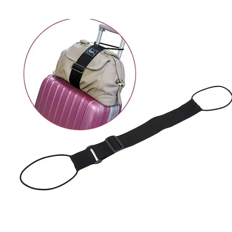Elastic Adjustable Luggage Strap Carrier Strap Baggage Bungee Luggage Belts