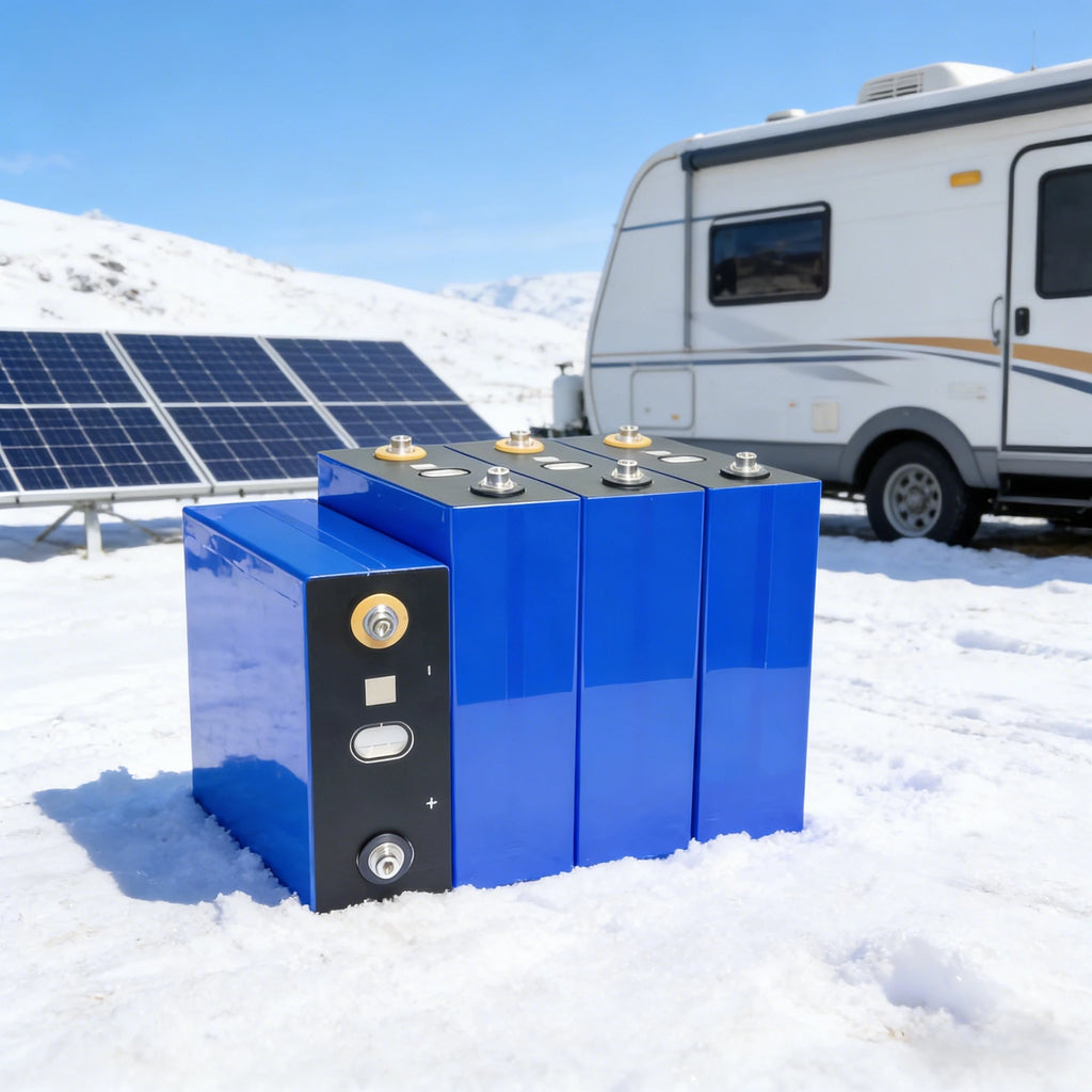 3.2V 340Ah 360Ah Grade-A Lifepo4 Rechargeable Battery Lithium Phosphate Golf Cars Travel Solar Campers Cell 12V 24V 48V Battery