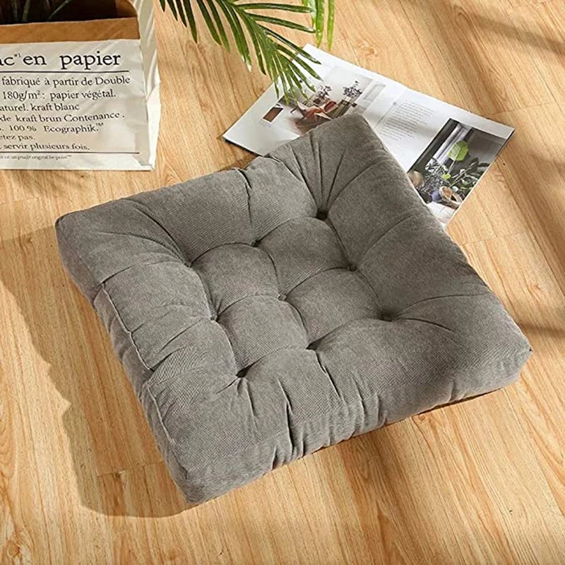 Floor Pillow Square Floor Seating Pillow Cushion Meditation Yoga Seat Kneeling Pillows