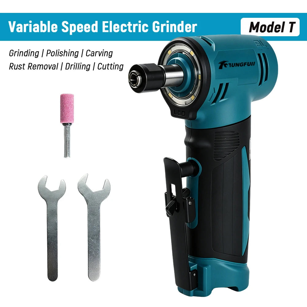 TUNGFULL Brushless Cordless Rotary Tool with Charger, 3/4-Speed Mini Electric Grinder