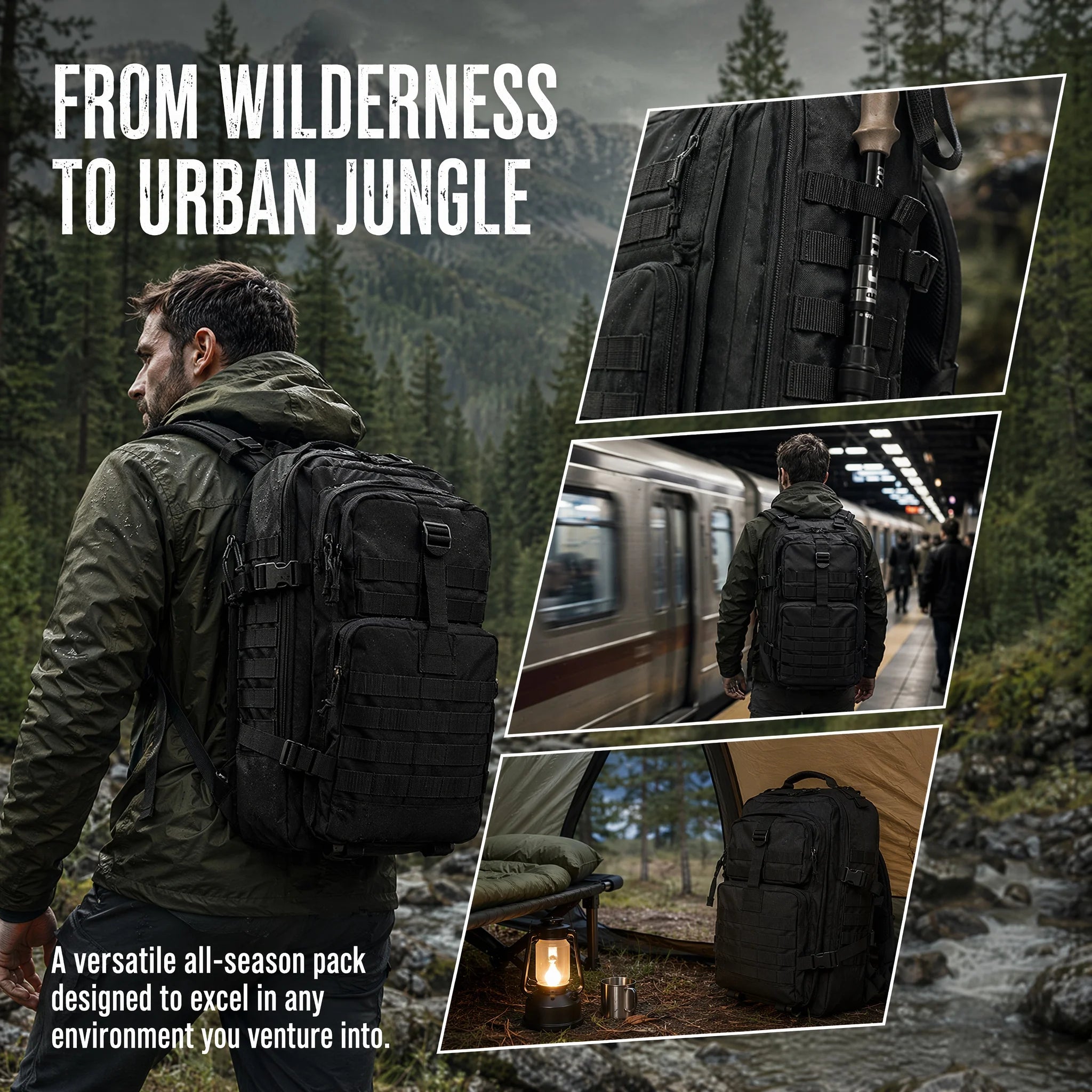 Classic Tactical Outdoor Backpack Bag