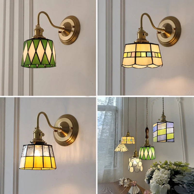 Vintage Copper Wall Light