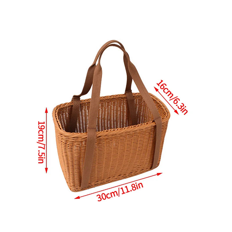 Hand Woven Creative Flower Baskets