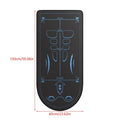 Yoga Mat For Abdominal Plate Ab Roller Wheel Workouts For Women Men