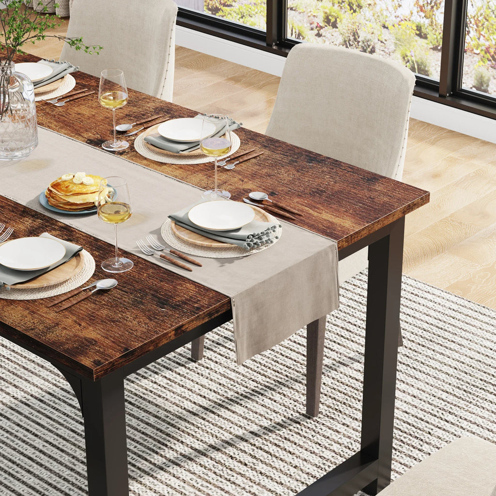 Tribesigns 63"x31.5" Dining Table, I