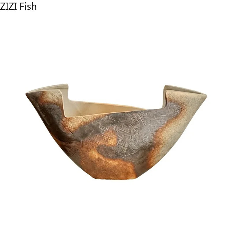 Creative Ceramic Vase, Abstract Handicrafts Table Decoration