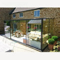 Modern Polygonal Aluminum Alloy Sunroom Corrosion Resistant Glass House For Backyard Garden Multi Purpose Use