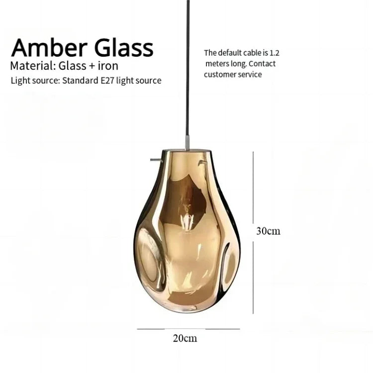 Modern Creative Colorful Glass Chandelier