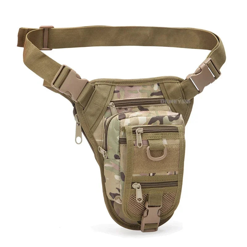 Tactical Drop Leg Bags Men Women, Waist Pack, Adjustable Strap