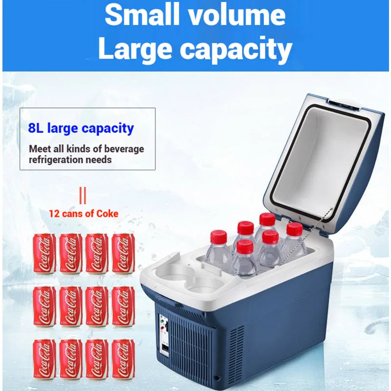 2026 6L 8L Small Car Refrigerator for Home and Camping