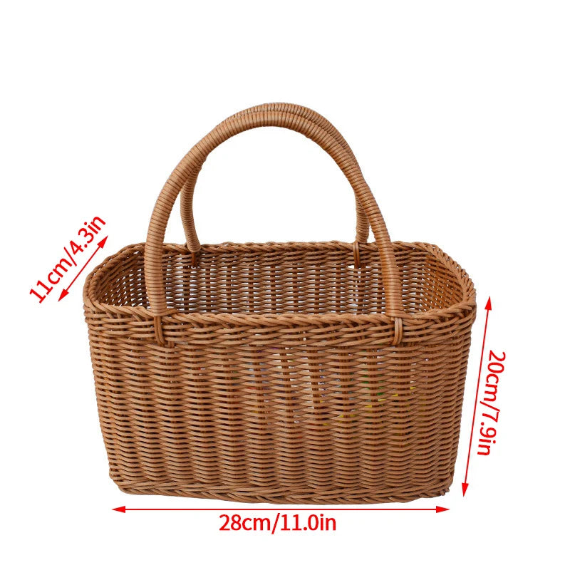 Hand Woven Creative Flower Baskets