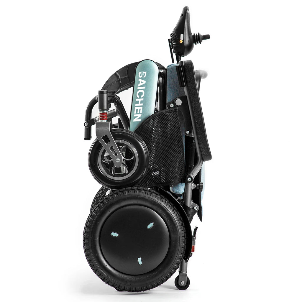 Baichen Ce Airline Approved Light Weight Portable Folding 24v Power Wheel Chair
