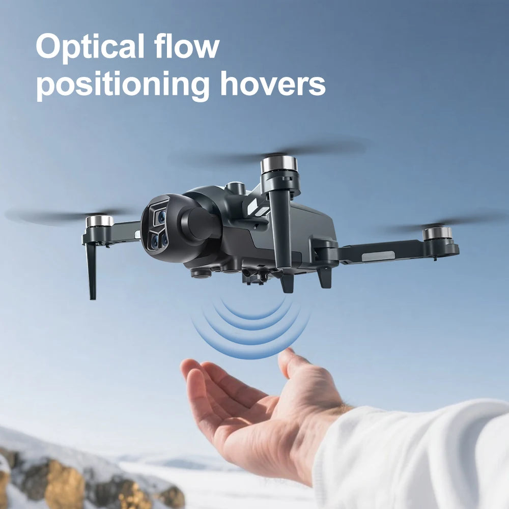 Lenovo V988 Foldable GPS RC Drone 8K Dual HD Camera 5G WIFI FPV Large Screen Remote Control