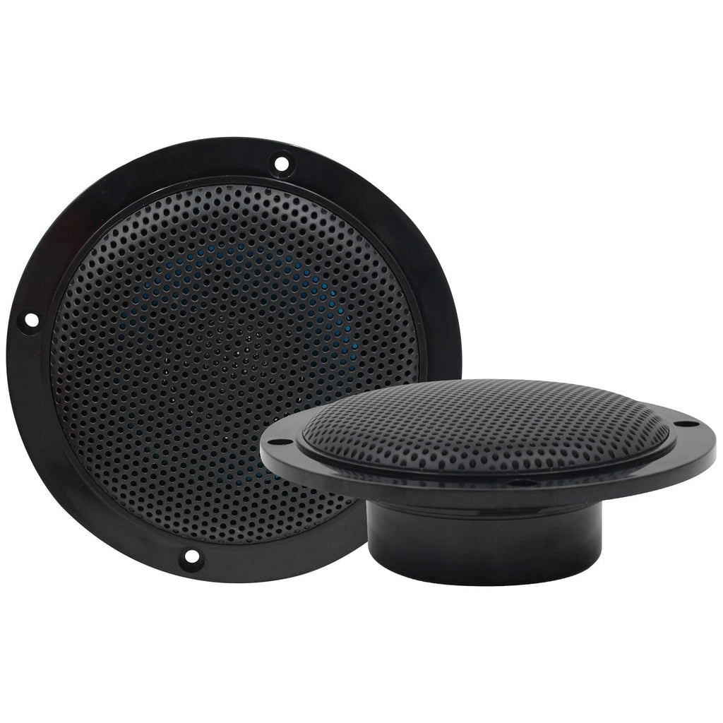 Herdio 4'' 160W 2PCS Waterproof Ceiling Marine Speaker Surround Sound Speaker