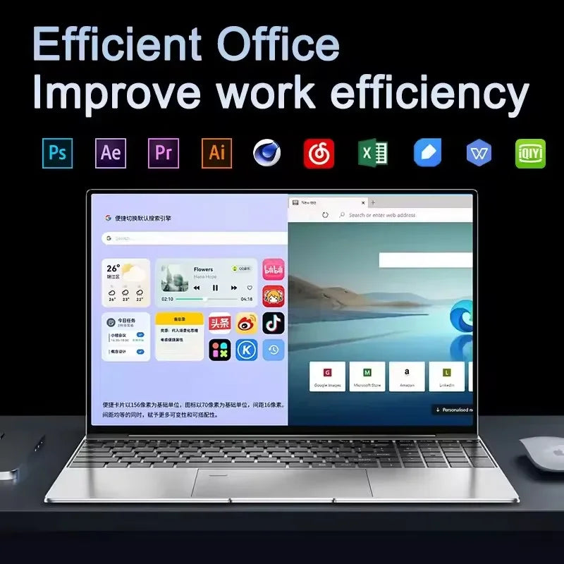 NEW 15.6' Laptop Intel Core I9-9900 32GB 2TB Windows 11 Gaming Computer