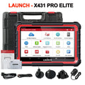 LAUNCH X431 PRO ELITE 8' inch Car Diagnostic Tools Auto OBD OBD2 Scanner CAN FD/DOIP ECU Coding Bi-Directional PK CRP919E BT