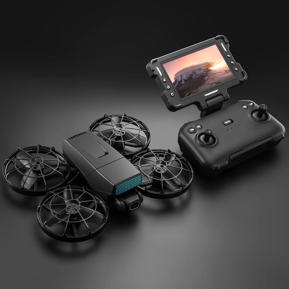 Original M8 Drone 4K Professional Dual Camera with Screen 5G WIFI FPV GPS Dron Brushless Optical Flow Hover Folding Quadcopter