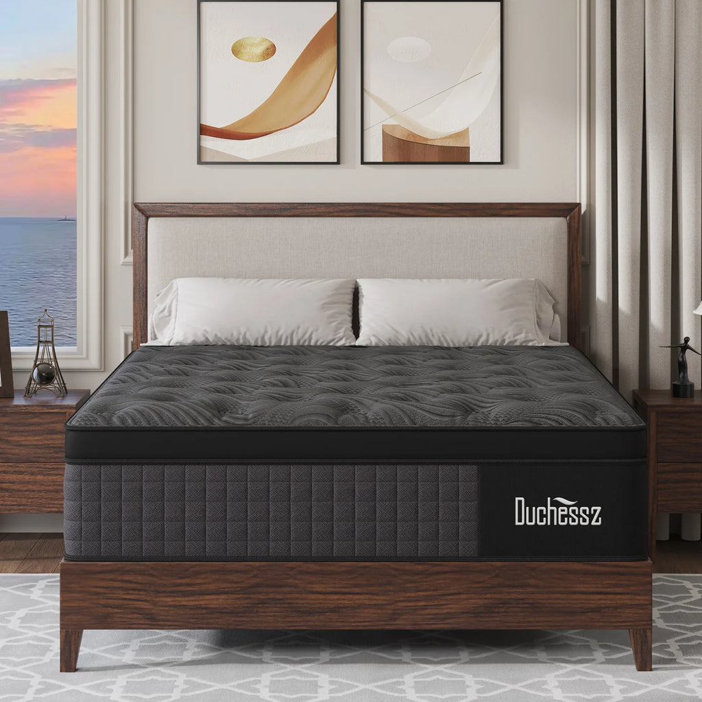 10"12"14"Twin, Full, Queen, King Size Gel Memory Foam Pocket Spring Hydird Mattress In A Box, Medium Firm